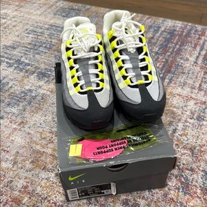 Nike Air Sneakers with Yellow and Black Highlights